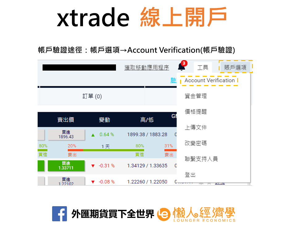 xtrade線上開戶3