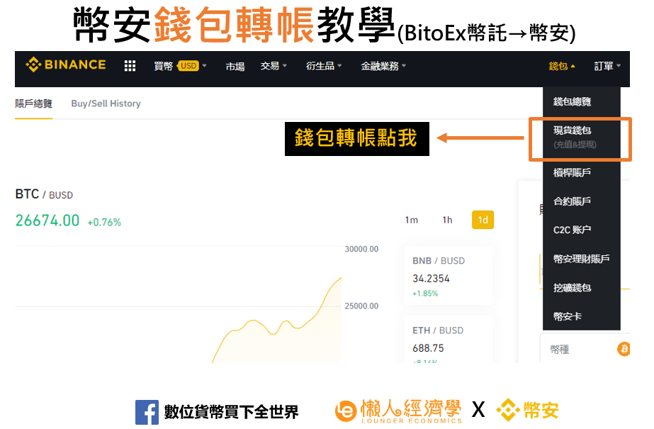 幣安錢包轉帳教學-1