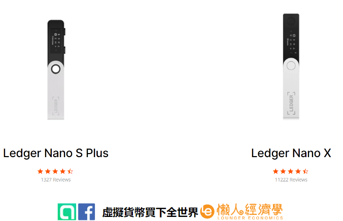 Ledger Nano 系列產品介紹