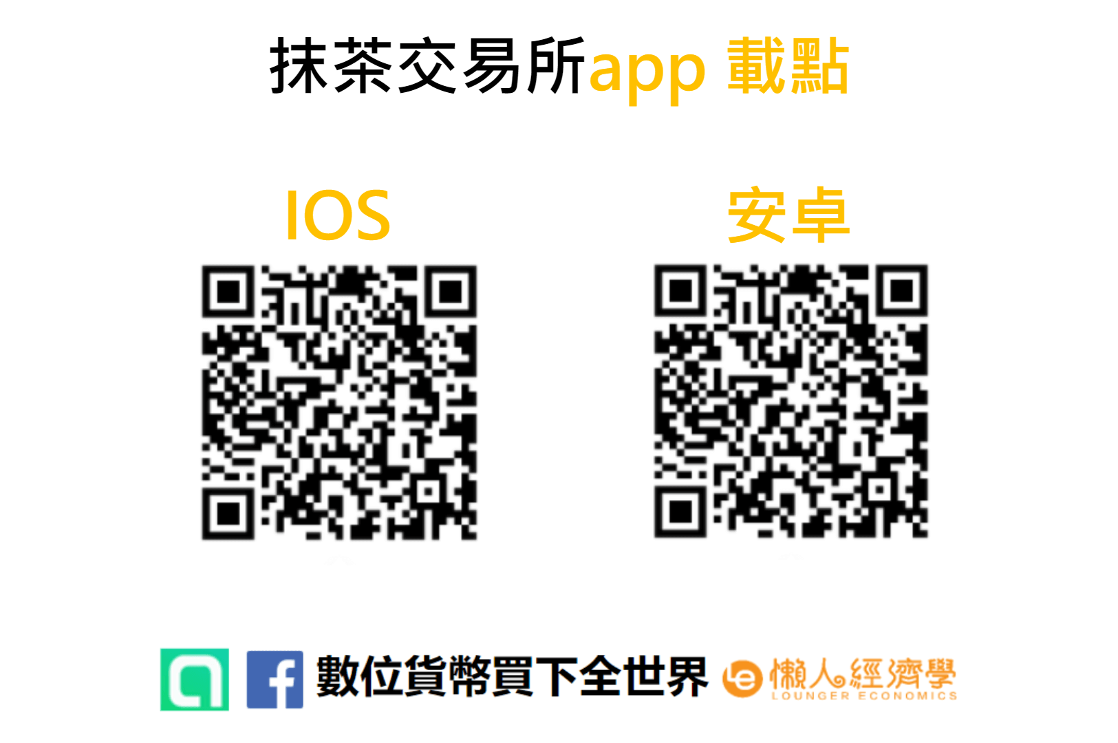 抹茶交易所 MEXC 註冊教學：抹茶交易所 app載點QR code