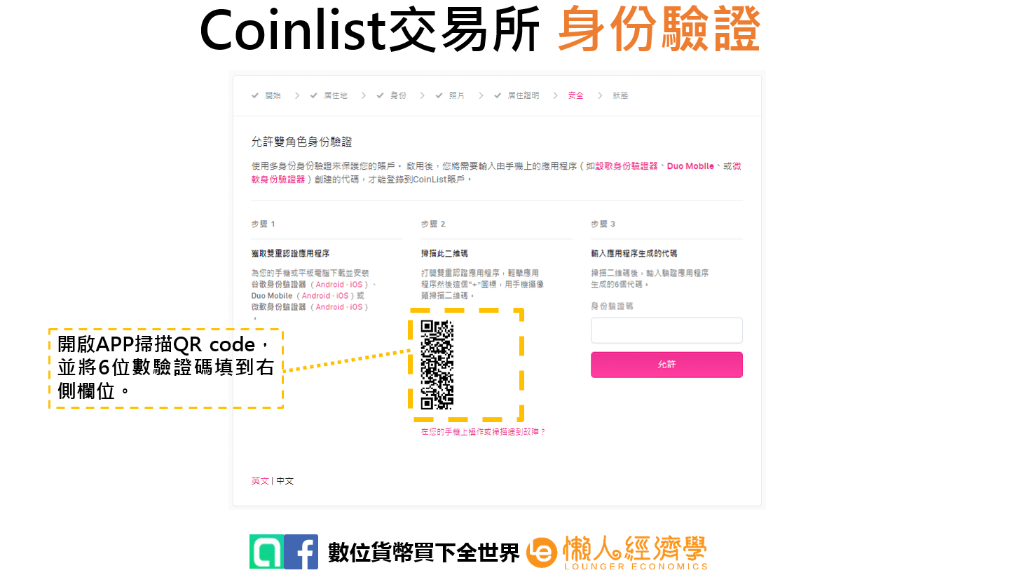 Coinlist身份驗證6