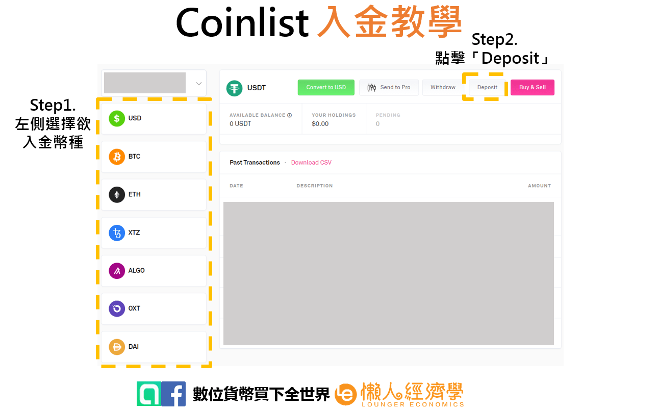 Coinlist入金實測