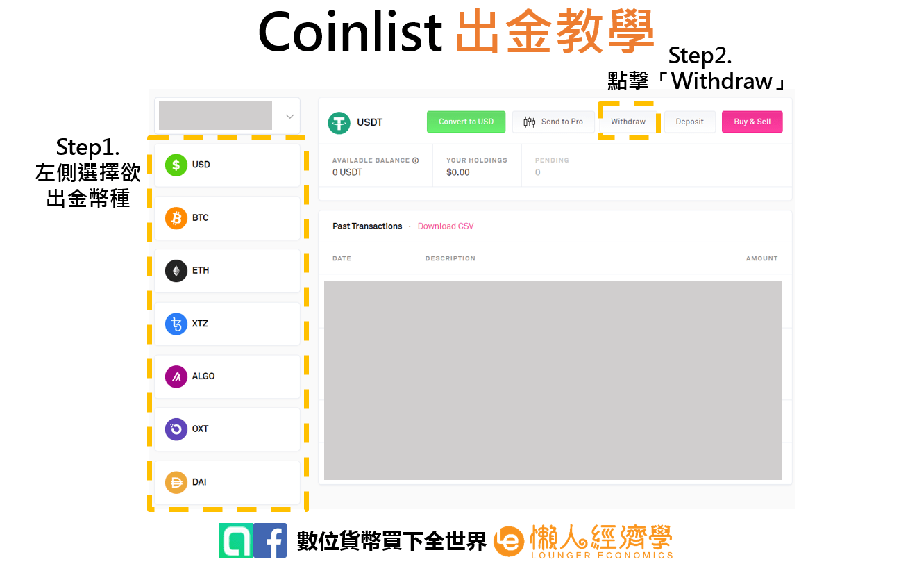 Coinlist出金實測