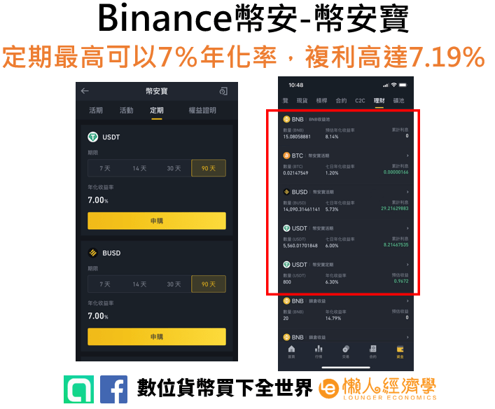 幣安寶定期介紹