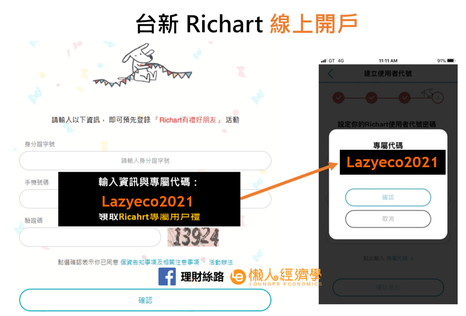 richart開戶優惠
