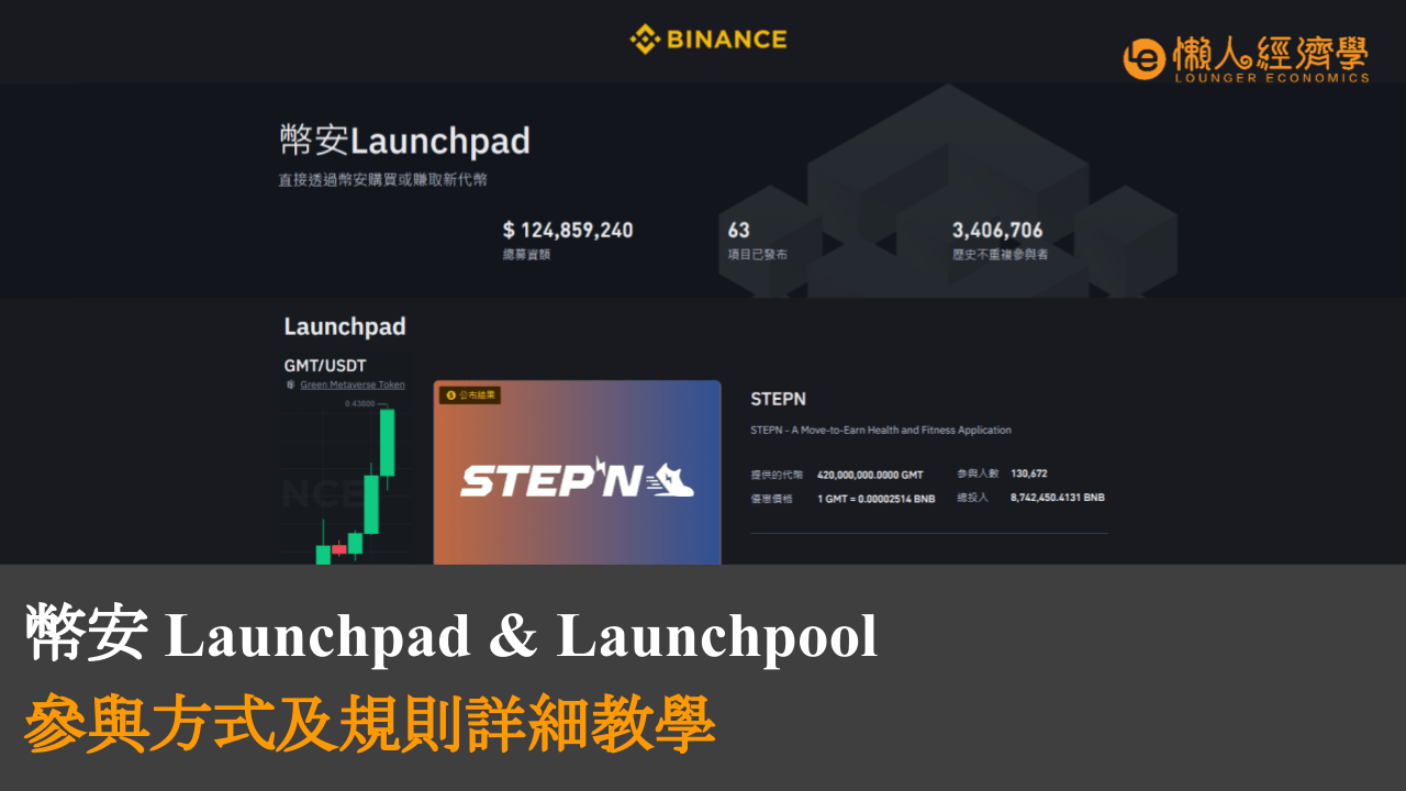 免費的彩票！？幣安 Launchpad & 幣安 Launchpool 參與方式及規則詳細教學